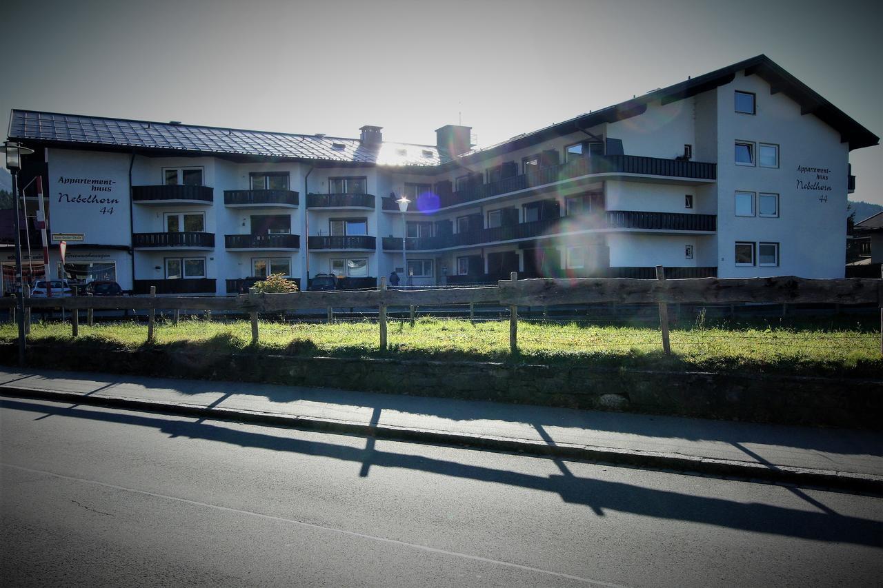 Alpenflair Ferienwohnungen Whg 103 Appartementhaus Nebelhorn オーベルストドルフ エクステリア 写真