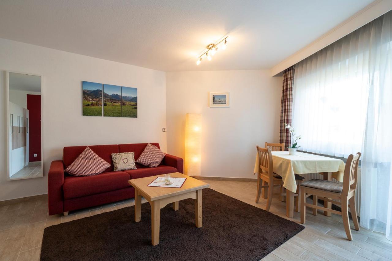 Alpenflair Ferienwohnungen Whg 103 Appartementhaus Nebelhorn オーベルストドルフ エクステリア 写真